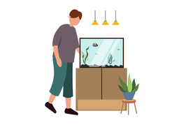 take care ofのイラスト